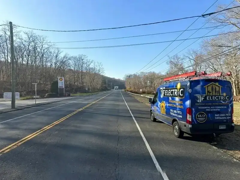 Andover, CT — TJF Electric service area