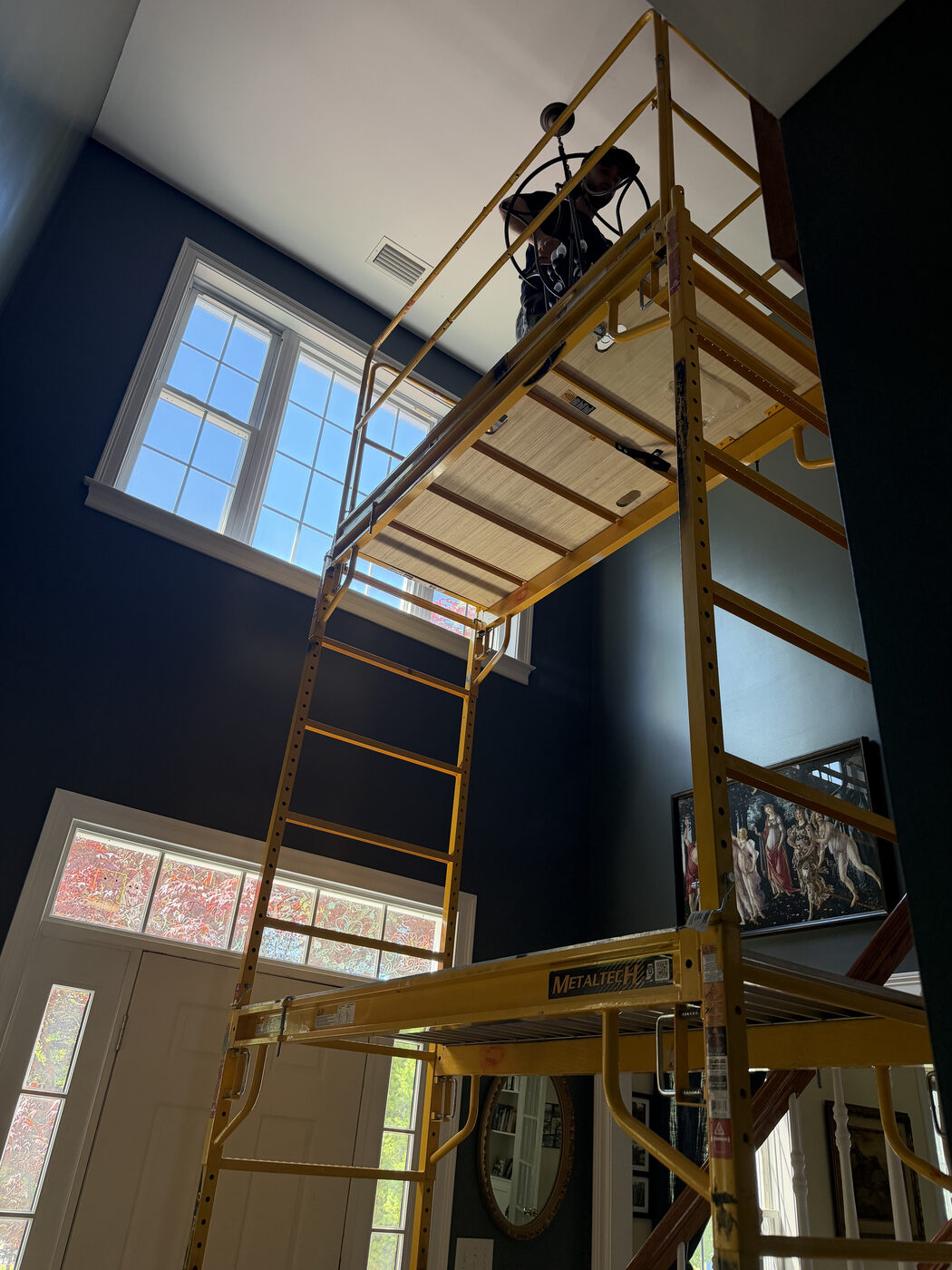 TJF crew scaffolding Vernon CT