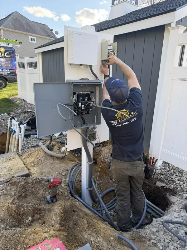 TJF Electric generator work — Union, CT