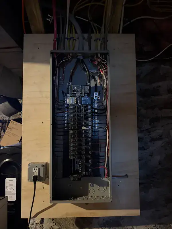 TJF Electric panel work — Vernon, CT