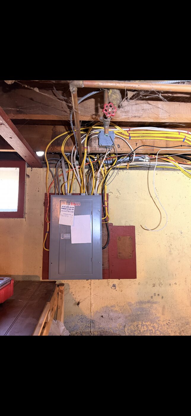 Panel upgrade before/after Vernon CT